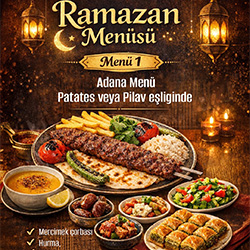 Gaziköşk Taste of Gaziantep Adana Menü