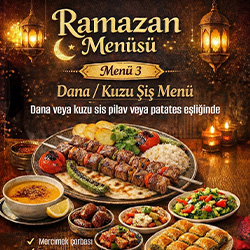 Gaziköşk Taste of Gaziantep Dana Kuzu Şiş Menü